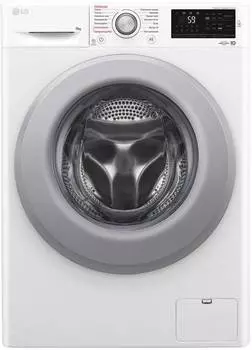 Стиральная машина полноразмерная LG F4M5VS4WP, с фронтальной загрузкой, 9кг, 1400об/мин