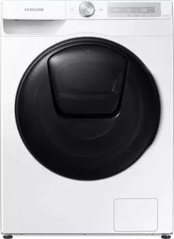 Стиральная машина полноразмерная Samsung WD10T654CBH/LD, с фронтальной загрузкой, 10.5кг, 1400об/мин