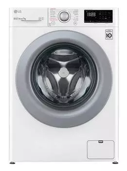 Стиральная машина средняя LG F2WV3S7S4E, с фронтальной загрузкой, 7кг, 1200об/мин