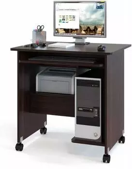 Стол компьютерный Сокол КСТ-10.1 венге (плохая упаковка)