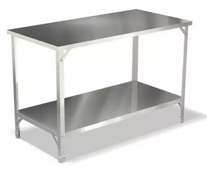 Стол производственный AppetiTT серебристый