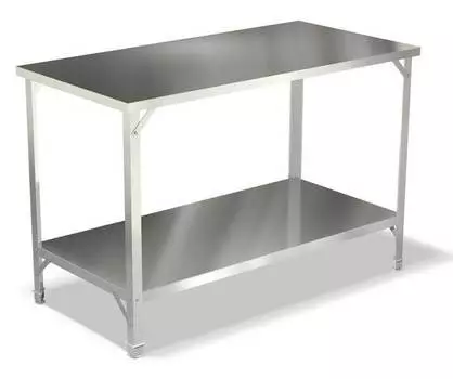 Стол производственный AppetiTT серебристый