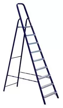 Стремянка Alumet М8409 сталь/алюминий