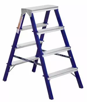 Стремянка Alumet MD8204 сталь/алюминий