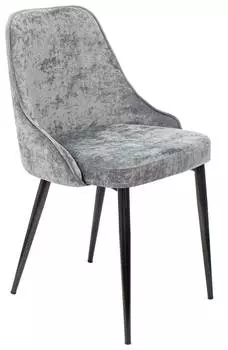 Стул Бюрократ KF-5, обивка: ткань, цвет: серый, каркас: металл (kf-5/lt19)