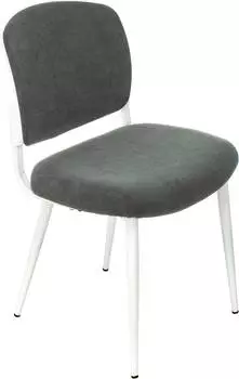 Стул Бюрократ KF-8W, обивка: ткань, цвет: серый, каркас: металл (kf-8w/fabric/grey)