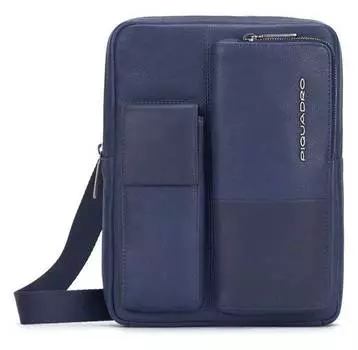 Сумка мужская Piquadro Ronnie синий, кожа натуральная (ca1816w116/blu)