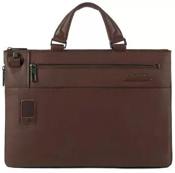 Сумка Piquadro Akron темно-коричневый, кожа натуральная (ca4021ao/tm)