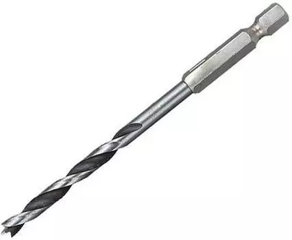 Сверло Makita D-15883 по дереву Д=5мм Дл=100мм (1пред.) для шуруповертов/дрелей