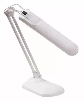 Светильник настольный Трансвит ДЕЛЬТА 1У белый (delta1u/wh)