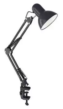 Светильник настольный Ultraflash UF-312P С02 черный (12895)