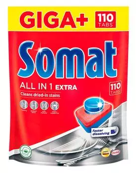 Таблетки Somat All in 1 Extra (упак.:110шт) (2 797 940)