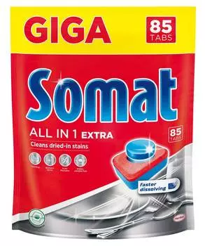 Таблетки Somat All in 1 Extra (упак.:85шт) (2 714 169)