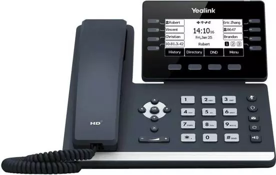 Телефон IP Yealink SIP-T53W черный