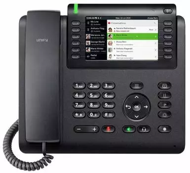 Телефон SIP Unify OpenScape Desk Phone CP700X черный (l30250-f600-c439)