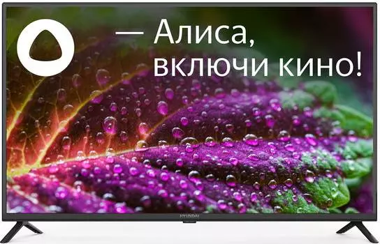 Телевизор Hyundai Яндекс.ТВ H-LED43FS5003, 43", FULL HD, черный