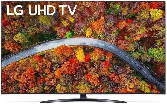 Телевизор LG 50UP81006LA.ADGG, 50", LED, 4K Ultra HD, WebOS, синяя сажа