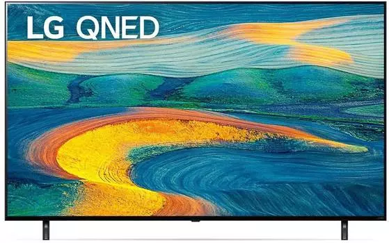 Телевизор LG 55QNED7S6QA.ADKG, 55", NanoCell, 4K Ultra HD, черный титан