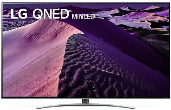 Телевизор LG 55QNED876QB.ADKG, 55", NanoCell, 4K Ultra HD, WebOS, ледяное серебро