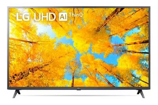 Телевизор LG 55UQ76003LD.ADKG, 55", LED, 4K Ultra HD, WebOS, темный металлик