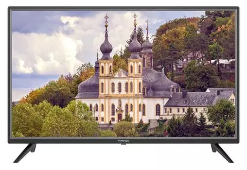 Телевизор Prestigio PTV32SN04ZCISBK, 32", LED, HD, черный