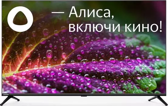Телевизор Starwind Яндекс.ТВ SW-LED43SG300, 43", LED, FULL HD, Яндекс.ТВ, черный