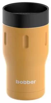 Термокружка Bobber Tumbler-350, 0.35л, оранжевый/черный (TUMBLER-350/ORA)