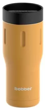 Термокружка Bobber Tumbler-470, 0.47л, оранжевый/черный (TUMBLER-470/ORA)