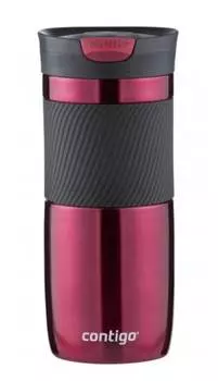 Термокружка Contigo Byron, 0.47л, малиновый (2095664)