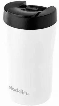 Термокружка Stanley Latte, 0.25л, белый/черный (10-06632-001)
