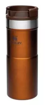 Термокружка Stanley Neverleak, 0.35л, темно-янтарный (10-09855-010)