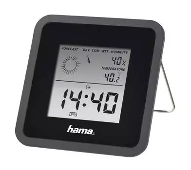 Термометр Hama TH50 черный (00186370)