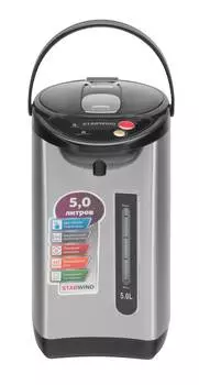 Термопот Starwind STP2251 черный/серебристый