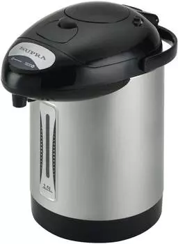 Термопот Supra TPS-3001 черный/серебристый