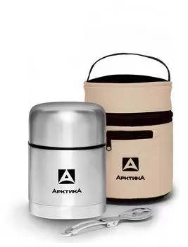 Термос Арктика 301-500А, 0.5л, серебристый