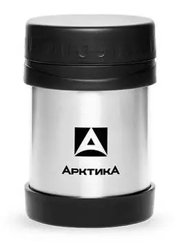 Термос Арктика 402-350, 0.35л, серебристый/черный (402-350/SIL) (плохая упаковка)