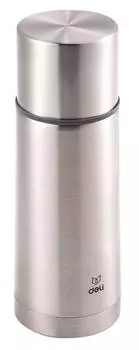 Термос Deli 17650silver, 0.350л, серебристый