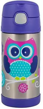 Термос Thermos F4016OW, 0.35л, фиолетовый/рисунок (655547)