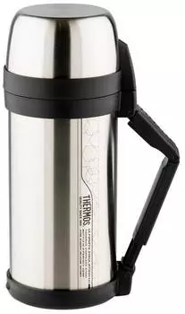 Термос Thermos FDH Stainless Steel Vacuum Flask, 1.65л, стальной/черный (923646)