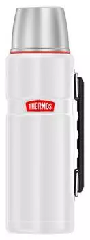 Термос Thermos SK2010 MWVY, 1.2л, белый/красный (382740)