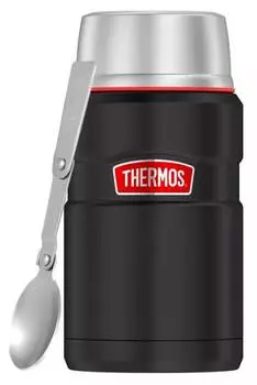 Термос Thermos SK3020 RCMB, 0.71л, черный/серый (375810)