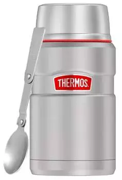 Термос Thermos SK3020 RCMS, 0.71л, серый/красный (375971)