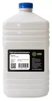 Тонер для принтера Cactus CS-TKYCUY-500 желтый 500 грамм