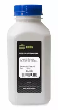 Тонер для принтера Cactus CS-TSG2-100 черный 100 грамм