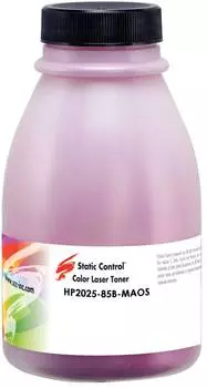 Тонер для принтера Static Control HP2025-85B-MAOS пурпурный 85 грамм