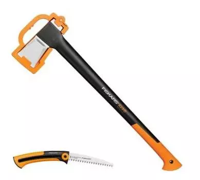 Топор Fiskars X25 черный/оранжевый (1025437)
