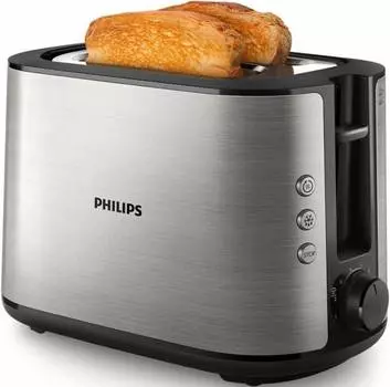 Тостер Philips HD2650 серебристый (HD2650/90)