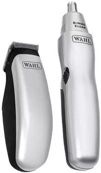 Триммер Wahl Travel Kit серебристый (9962-1816)