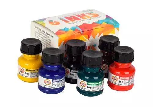 Тушь Koh-I-Noor 01417 упак.:6шт. (01417S0601KK)