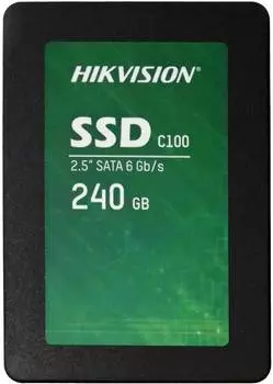 Твердотельный накопитель Hikvision 240ГБ, 2.5", SATA III, SATA HS-SSD-C100/240G